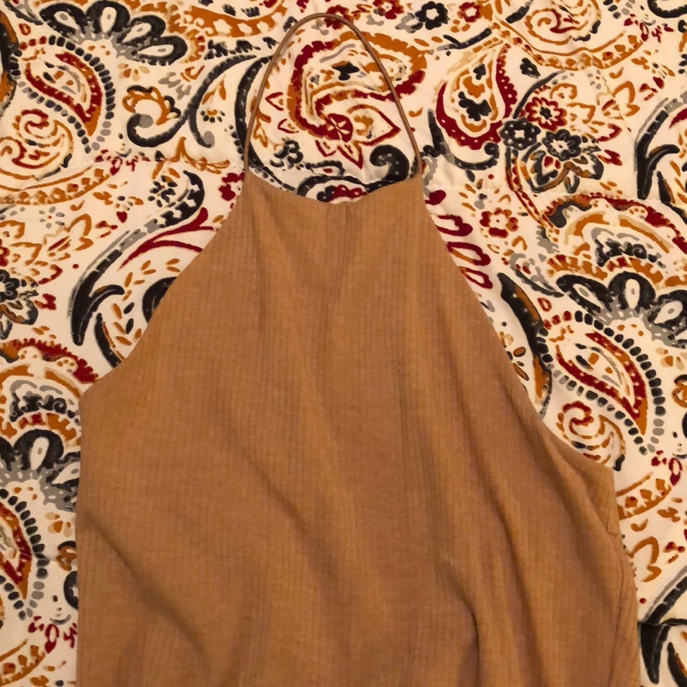 Pacsun nude halter top worn once
